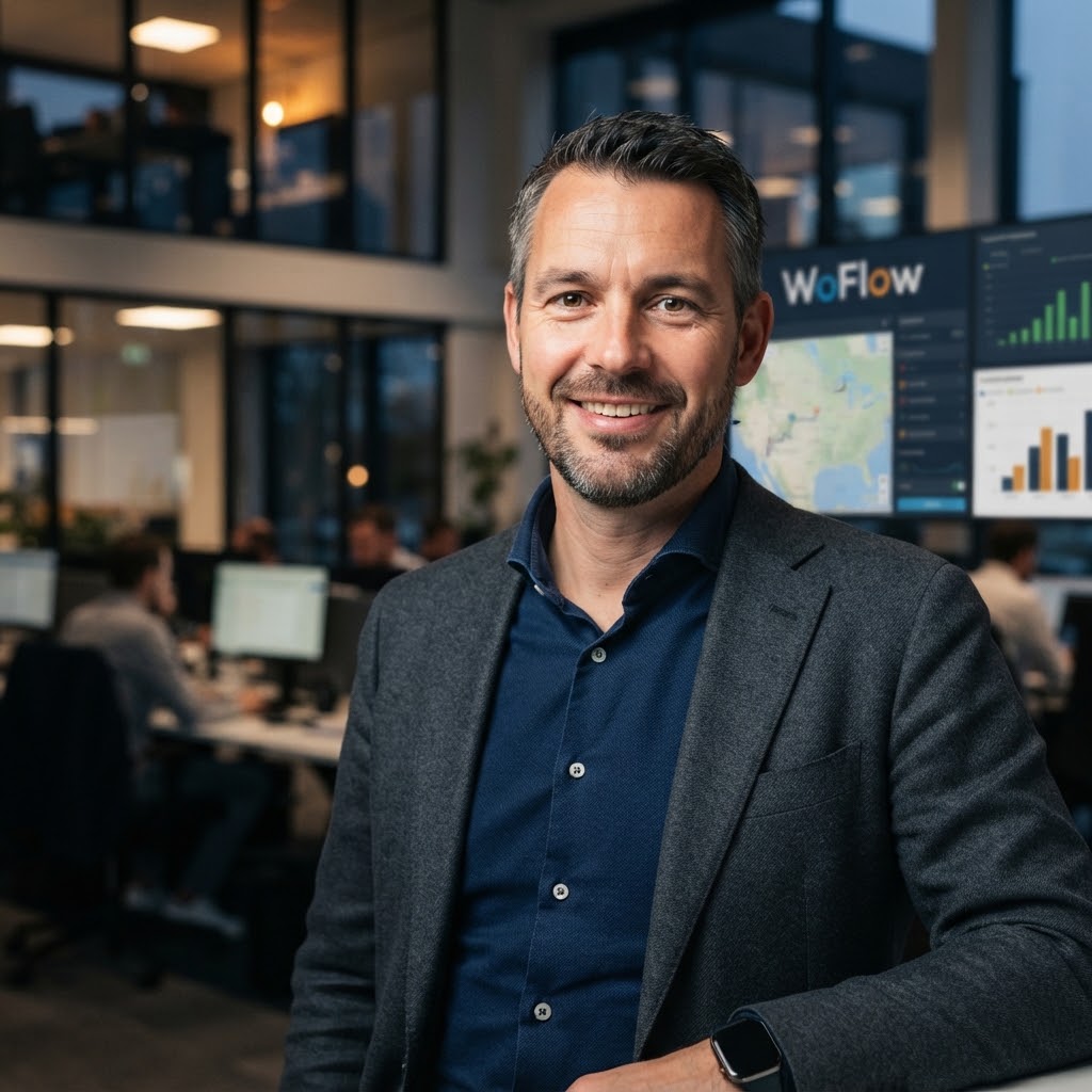 Portretfoto van Mark de Boer